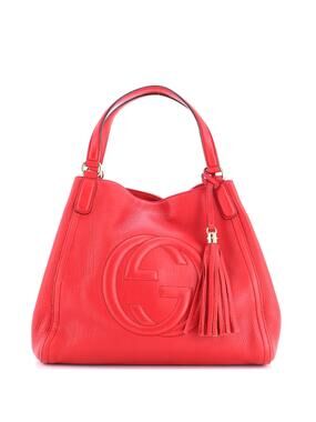Gucci Soho Shoulder Bag Leather Medium #294475G14B